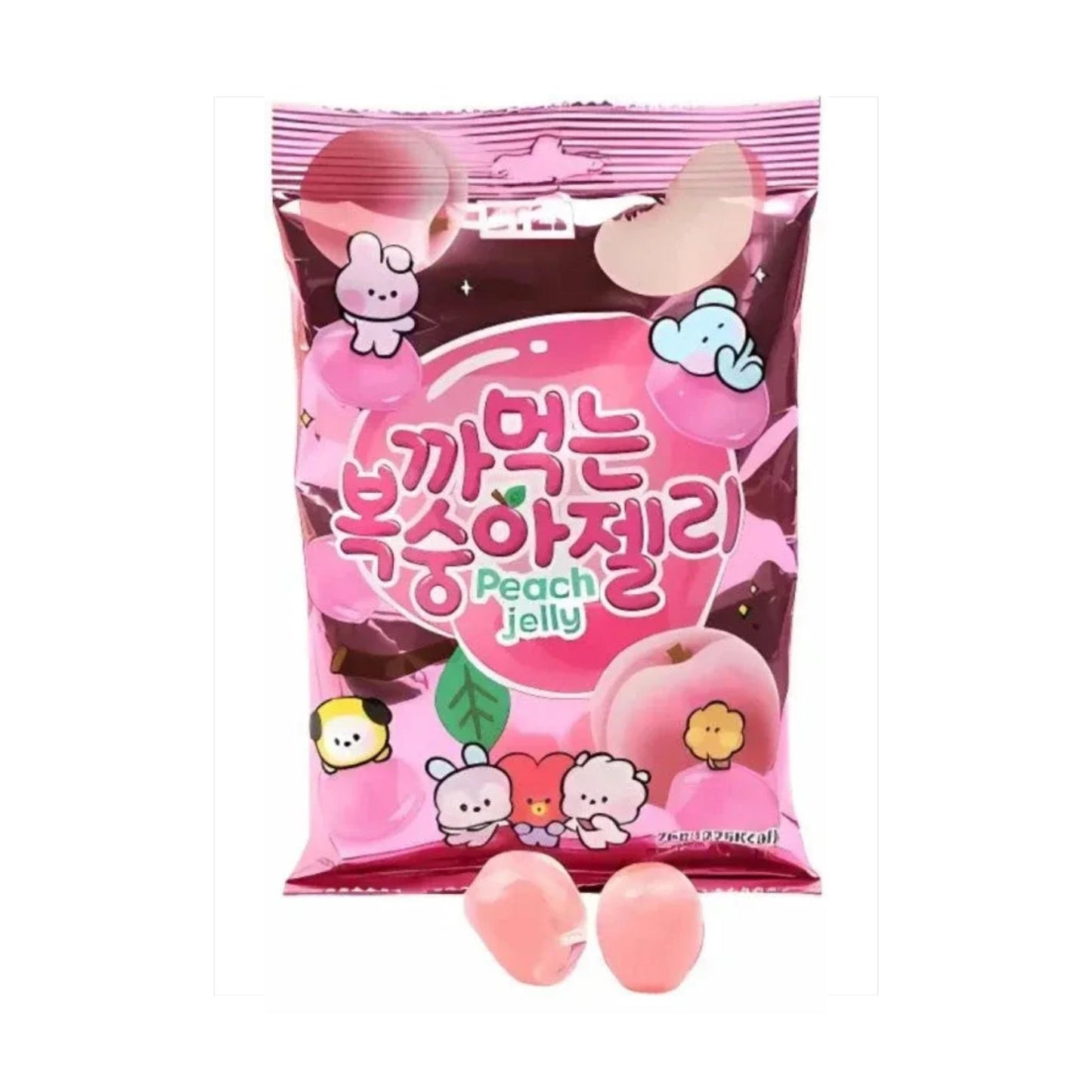 BT21 Peach Peeling Gummy 76g