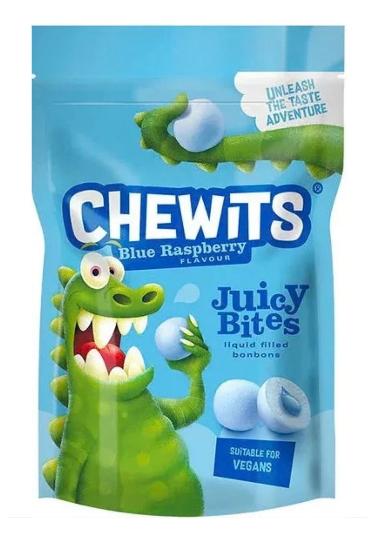 Chewits Blue Raspberry Fl. Juicy Bites 115g