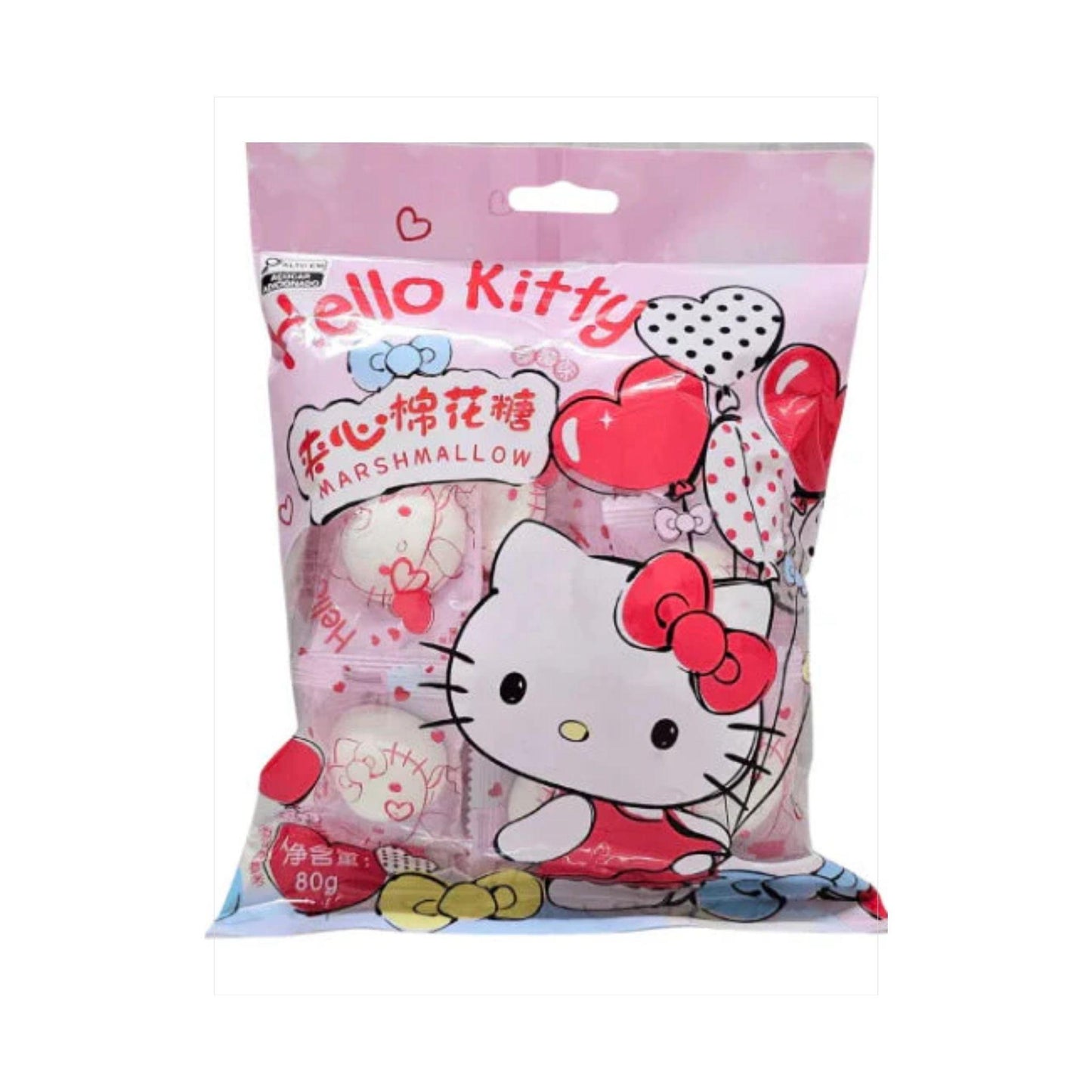 HELLO KITTY MARSHMALLOW HEARTS 80G