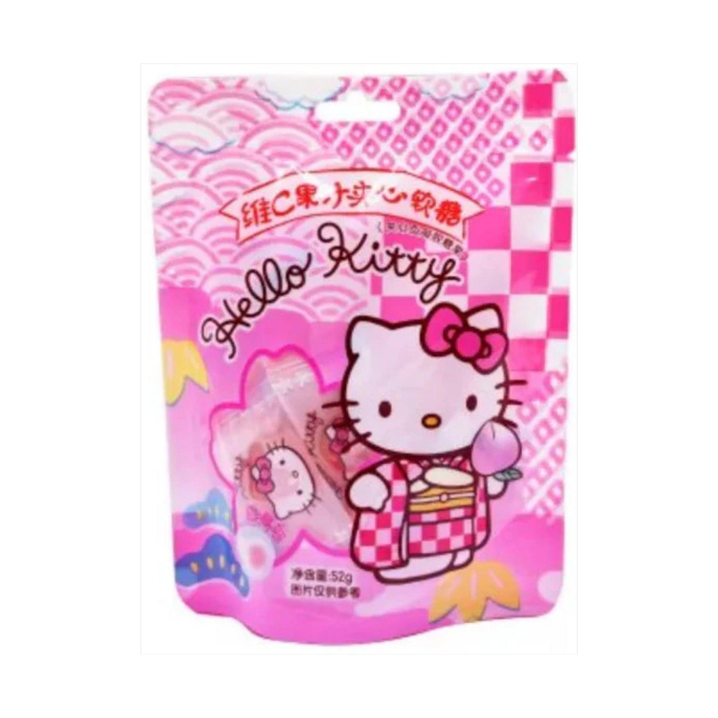 Hello Kitty Peach Gummy 52g CN