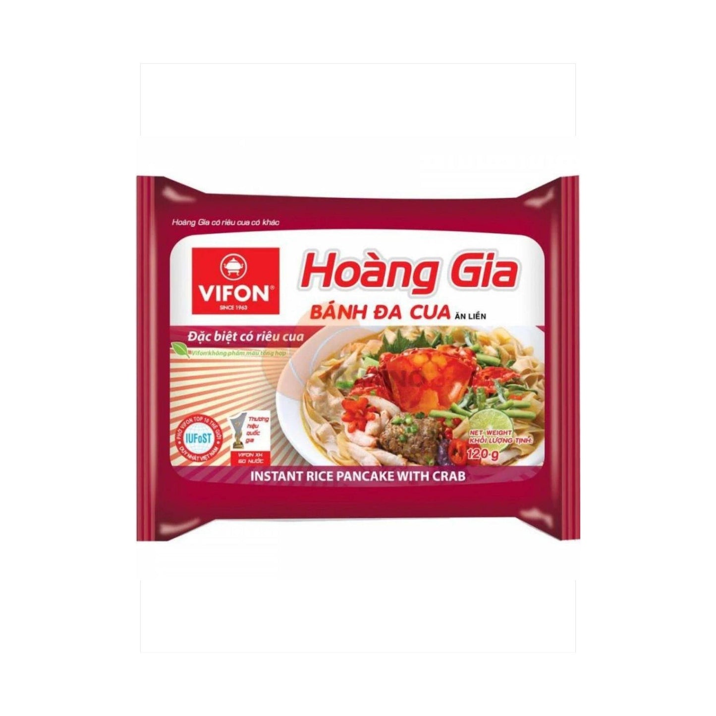 Hoang Gia Instantní Banh Da Nudle s kapsou krabího masa 120g VNM