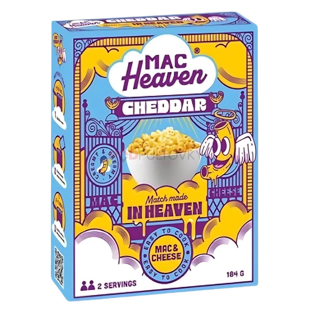 Mac Heaven Cheddar 184g