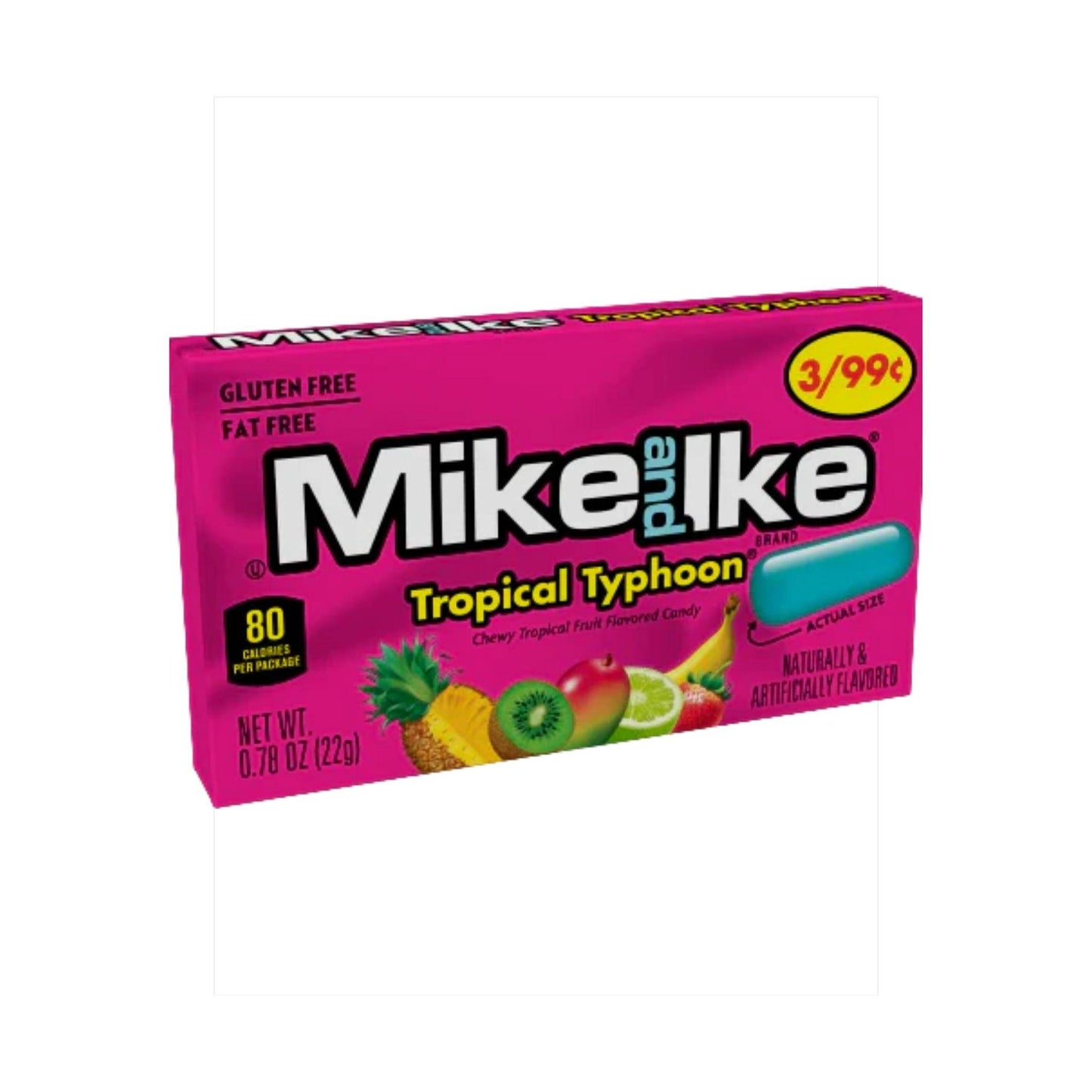 Mike & Ike Tropical Typhoon Mini 22g