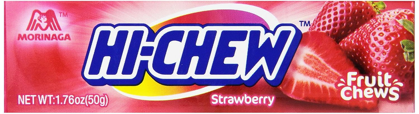 Morinaga Hi-Chew Strawberry Fruit Chews