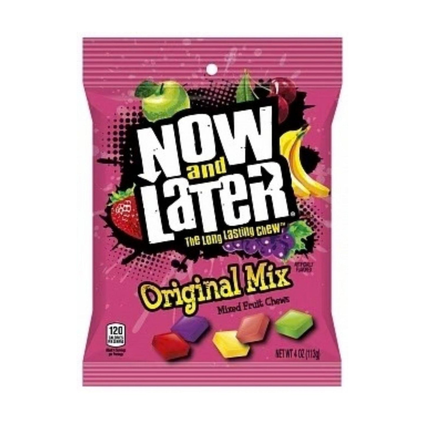 Now And Later Original Mix Fruit Chews 113g