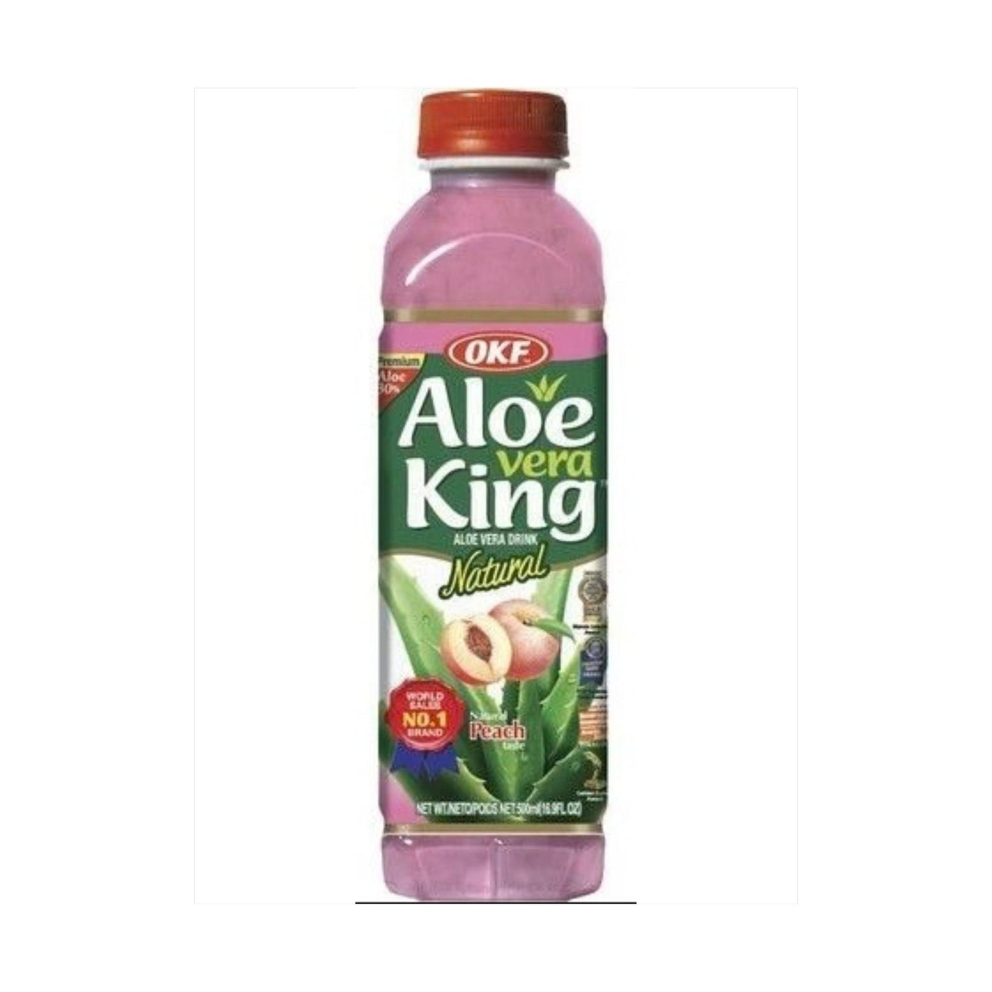 OKF Aloe Vera Drink Peach