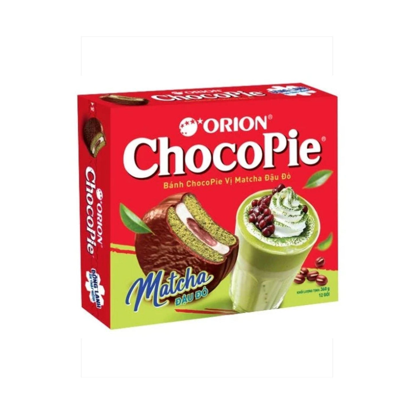 Orion Chocopie Matcha & Redbean 360g VNM