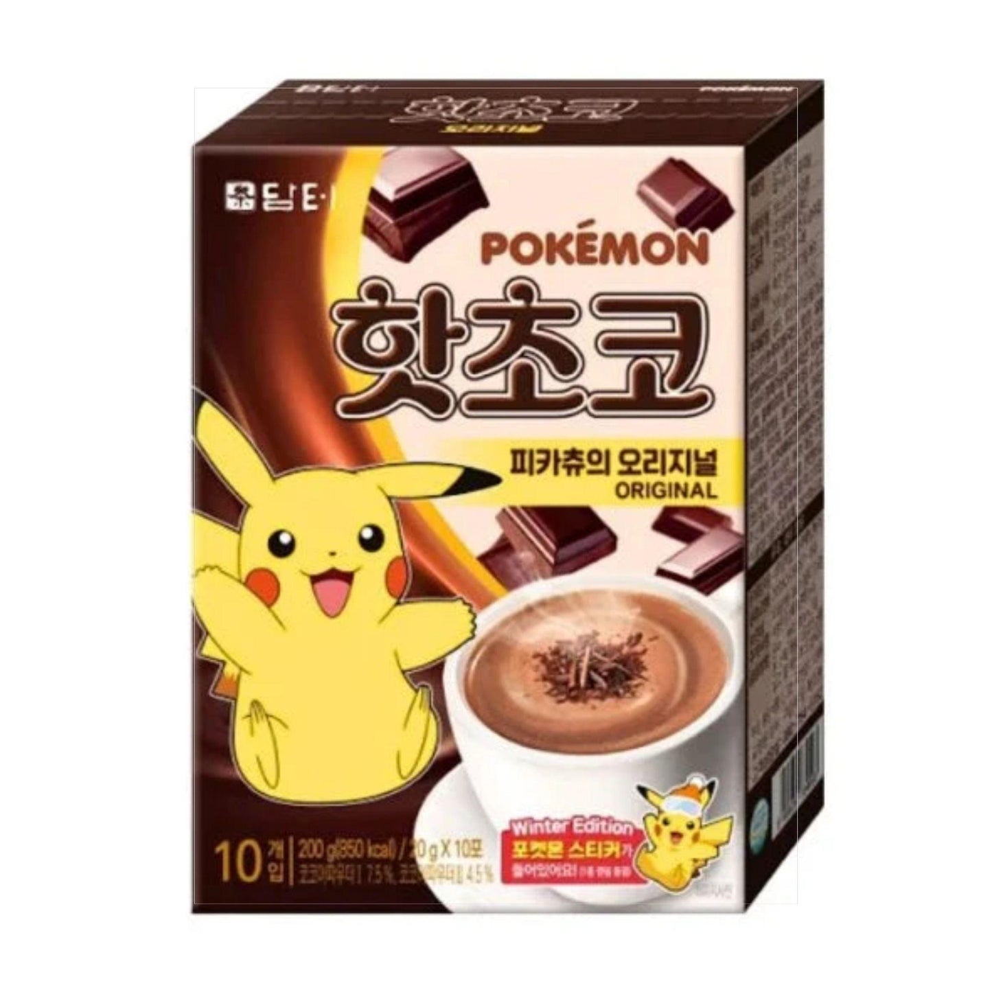 Pikachu Hot Chocolate Balení (10x20g) 200g KOR