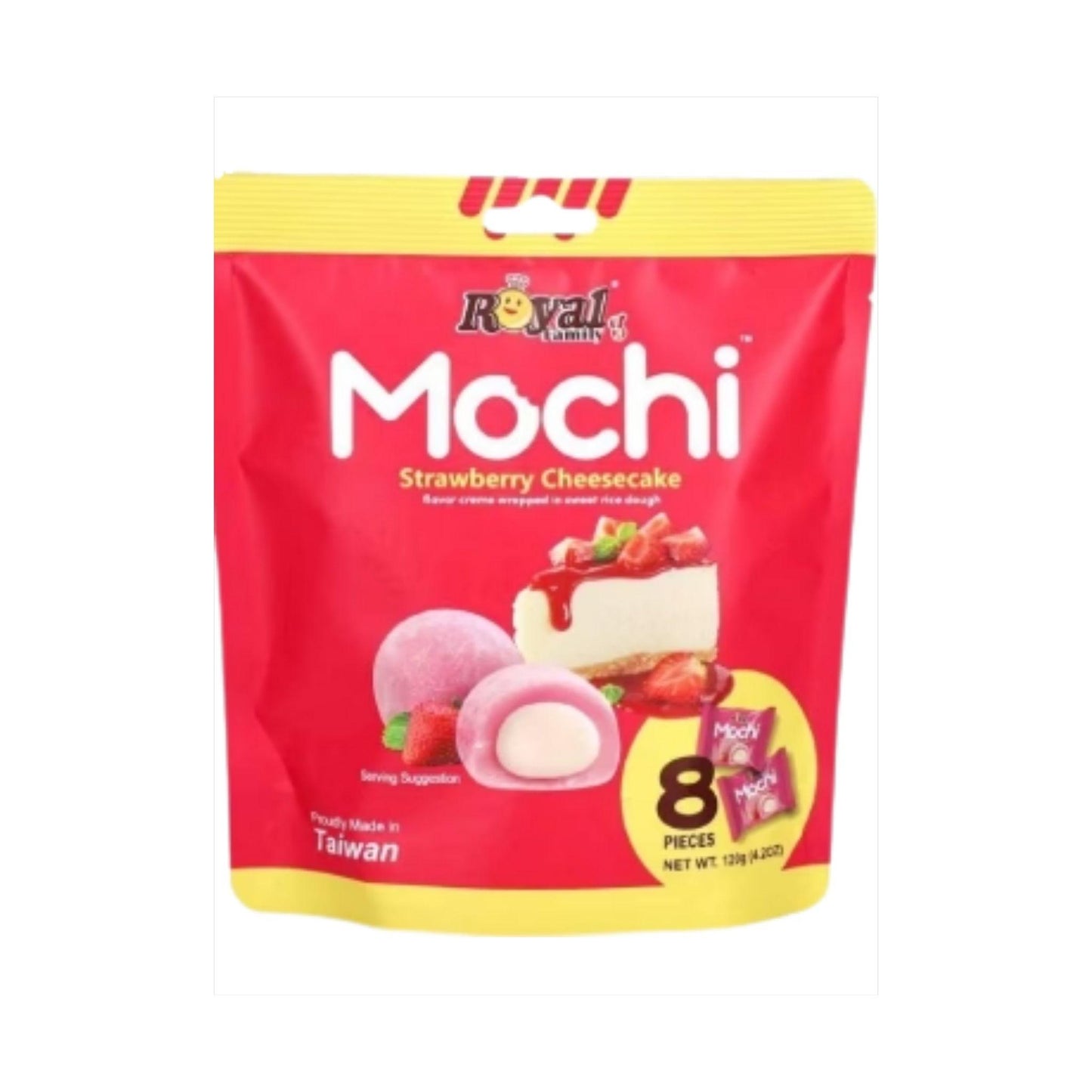 Royal Family Mochi Strawberry Cheese Cake 120g