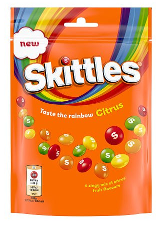 Skittles Citrus Pouch 136g