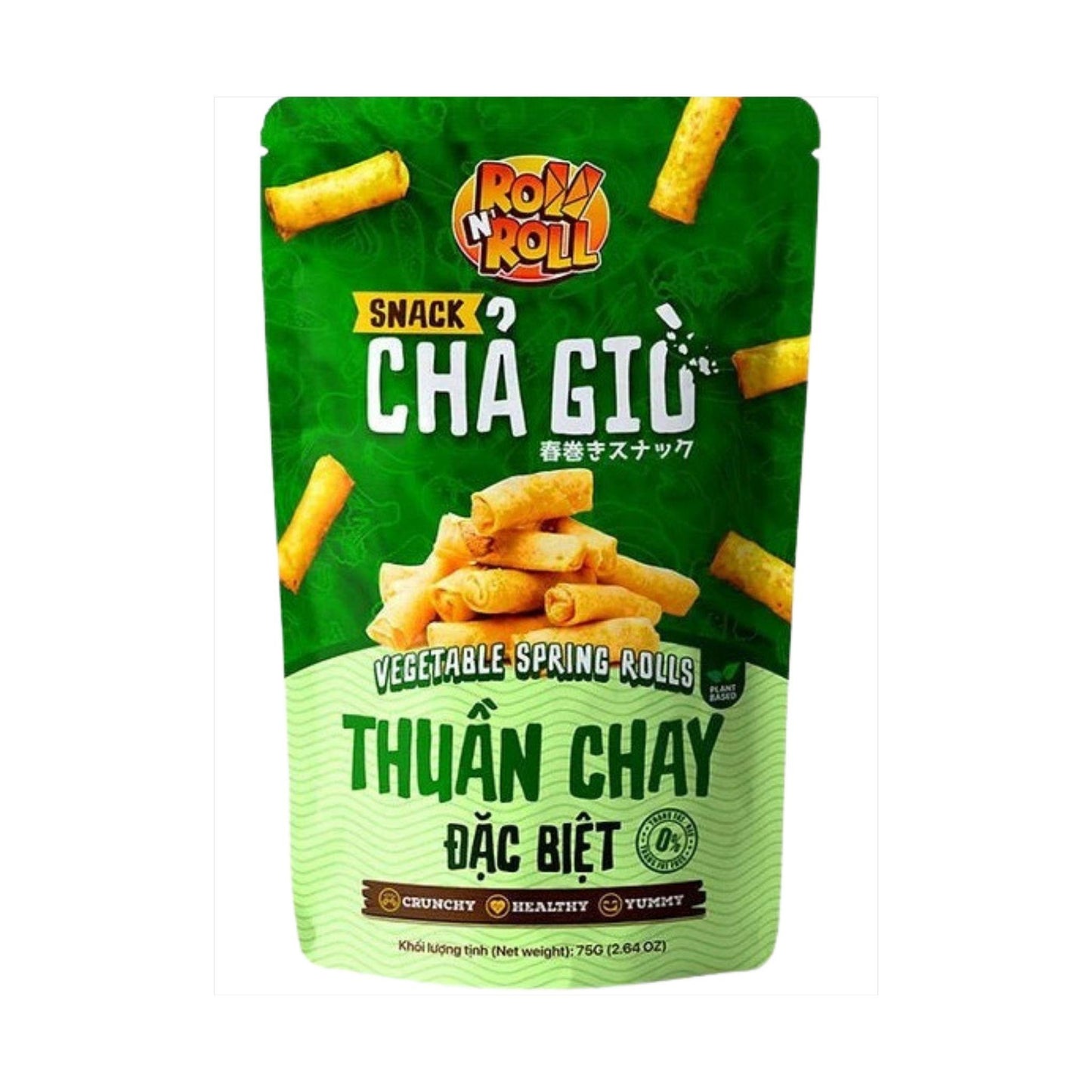 Snack Roll N' Roll Vegetable Spring Rolls 75g