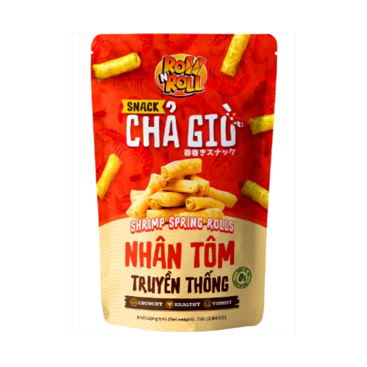 Traditional Shrimp Spring Roll Snack 75g - Pack