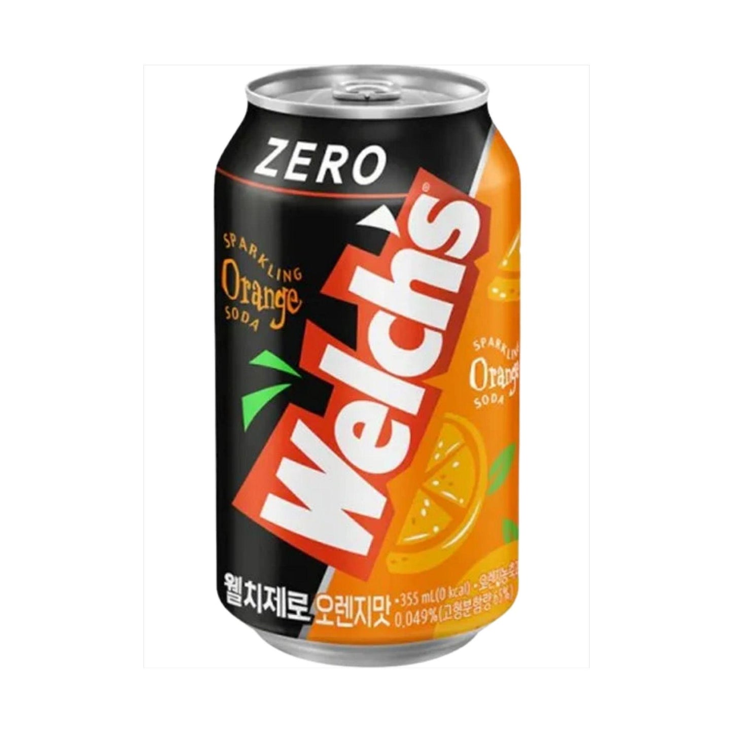 Welchs Sparkling Orange Soda Zero Sugar (355 ml)