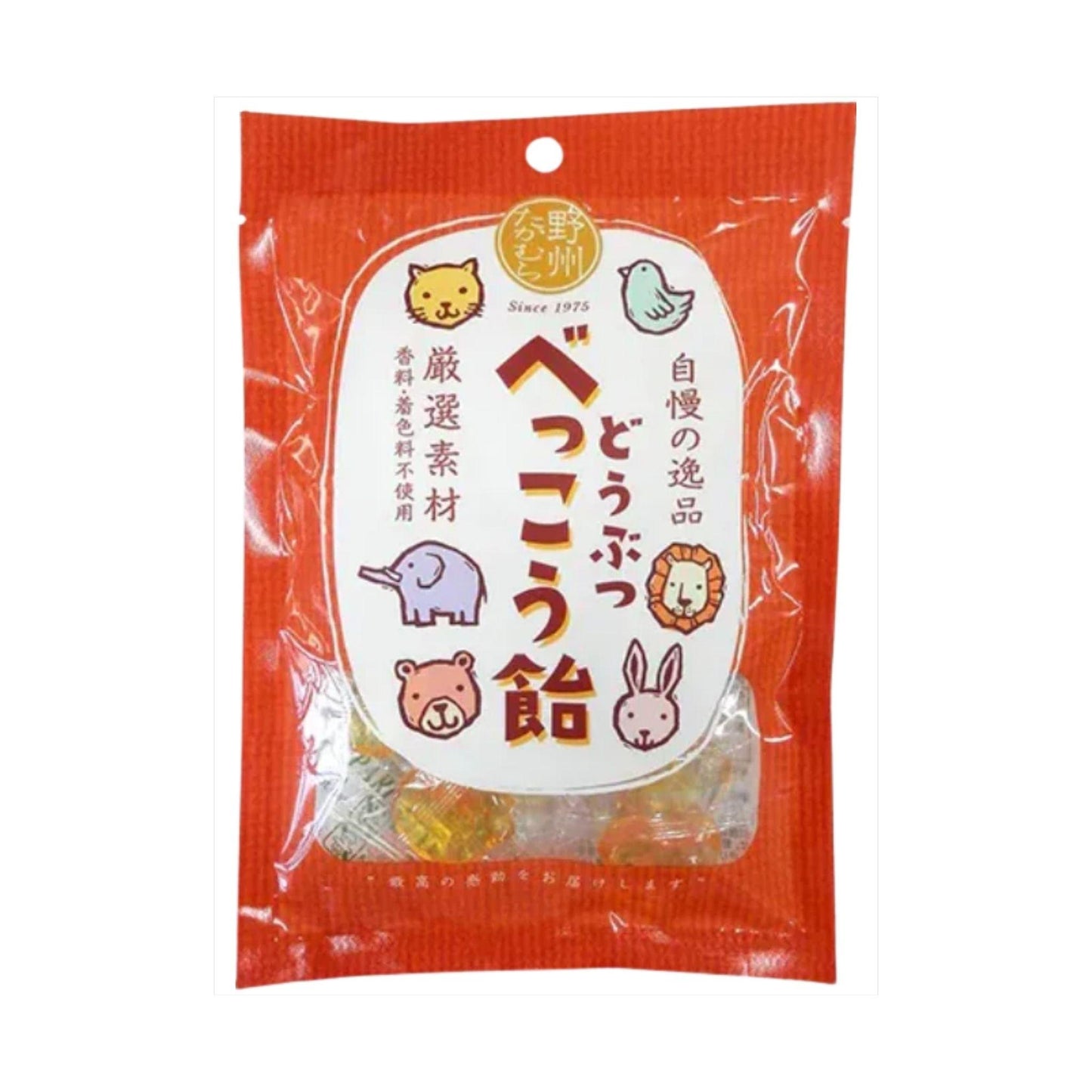 Yashu Bekko Candy Animal Shape 65g