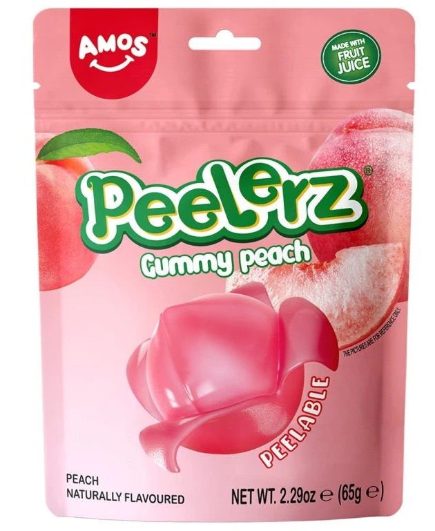 AM Peach Peelable Gummy 65g CHN