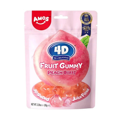 AM Peach 4D Fruit Gummy 65g