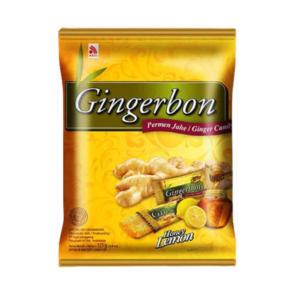 Agel Gingerbon Ginger Candy With Honey Lemon 125g