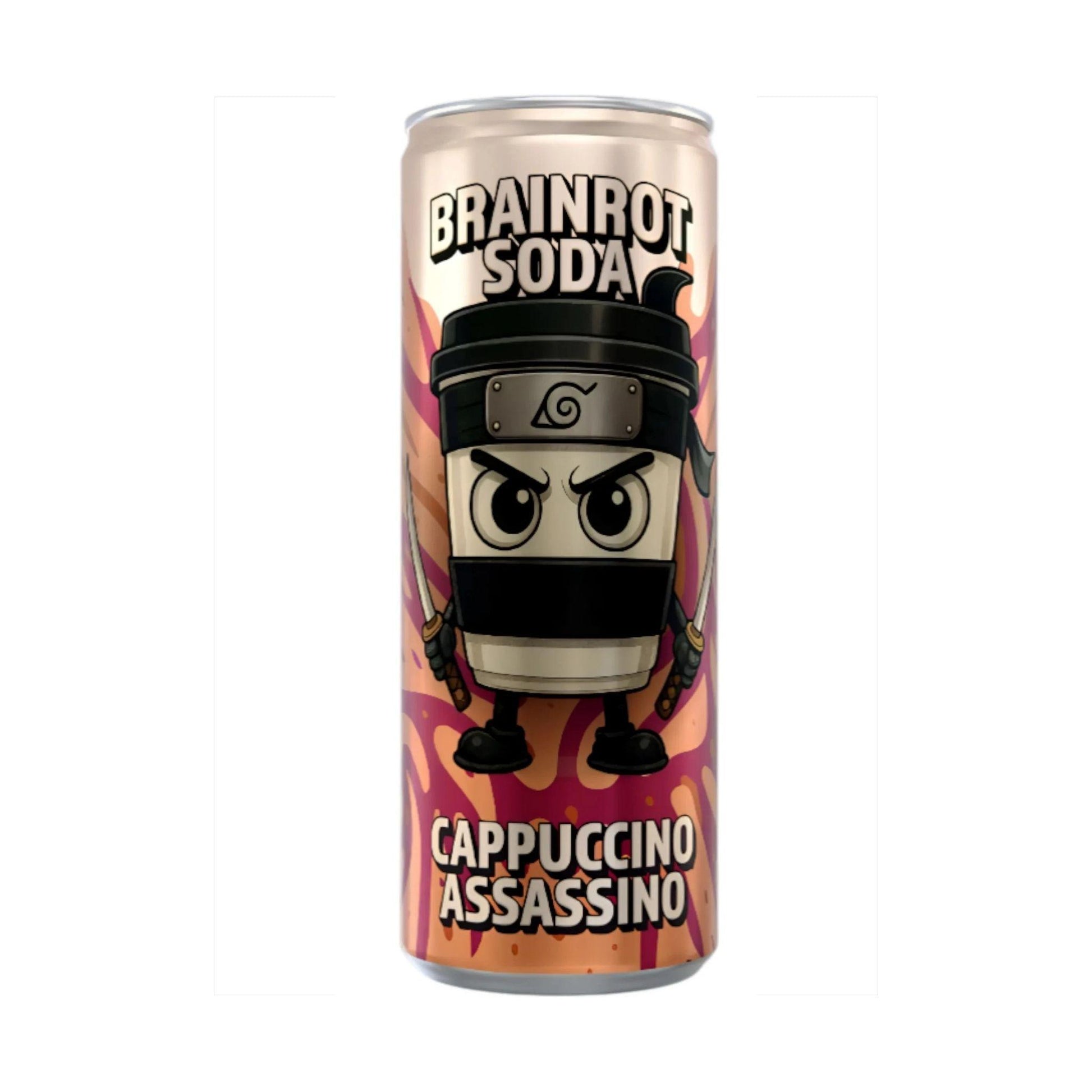 BEVER BRAINROT 250 ML SODA CAPPUCCINO ASSASSINO