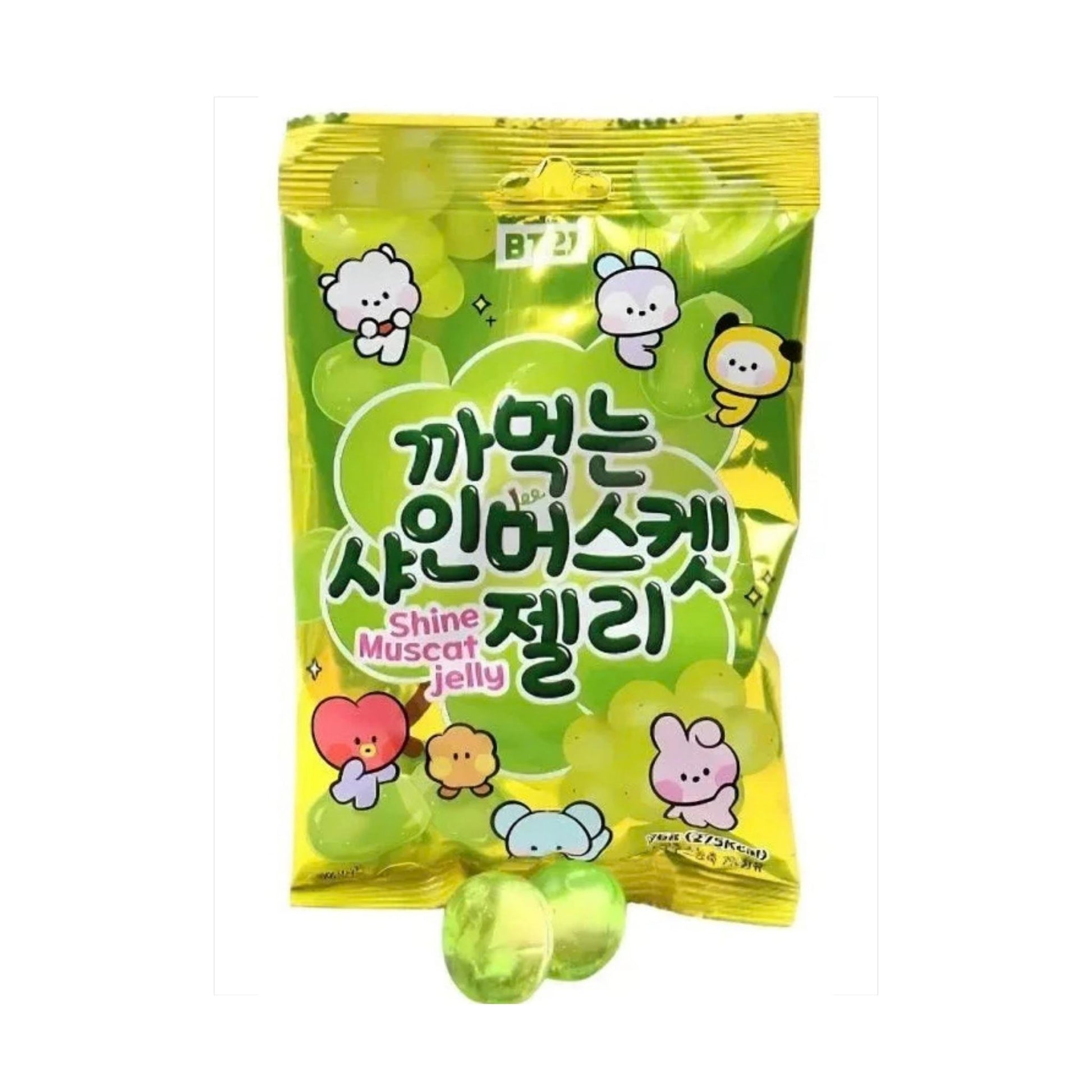 BT21 Shinemuscat Peeling Gummy 76g