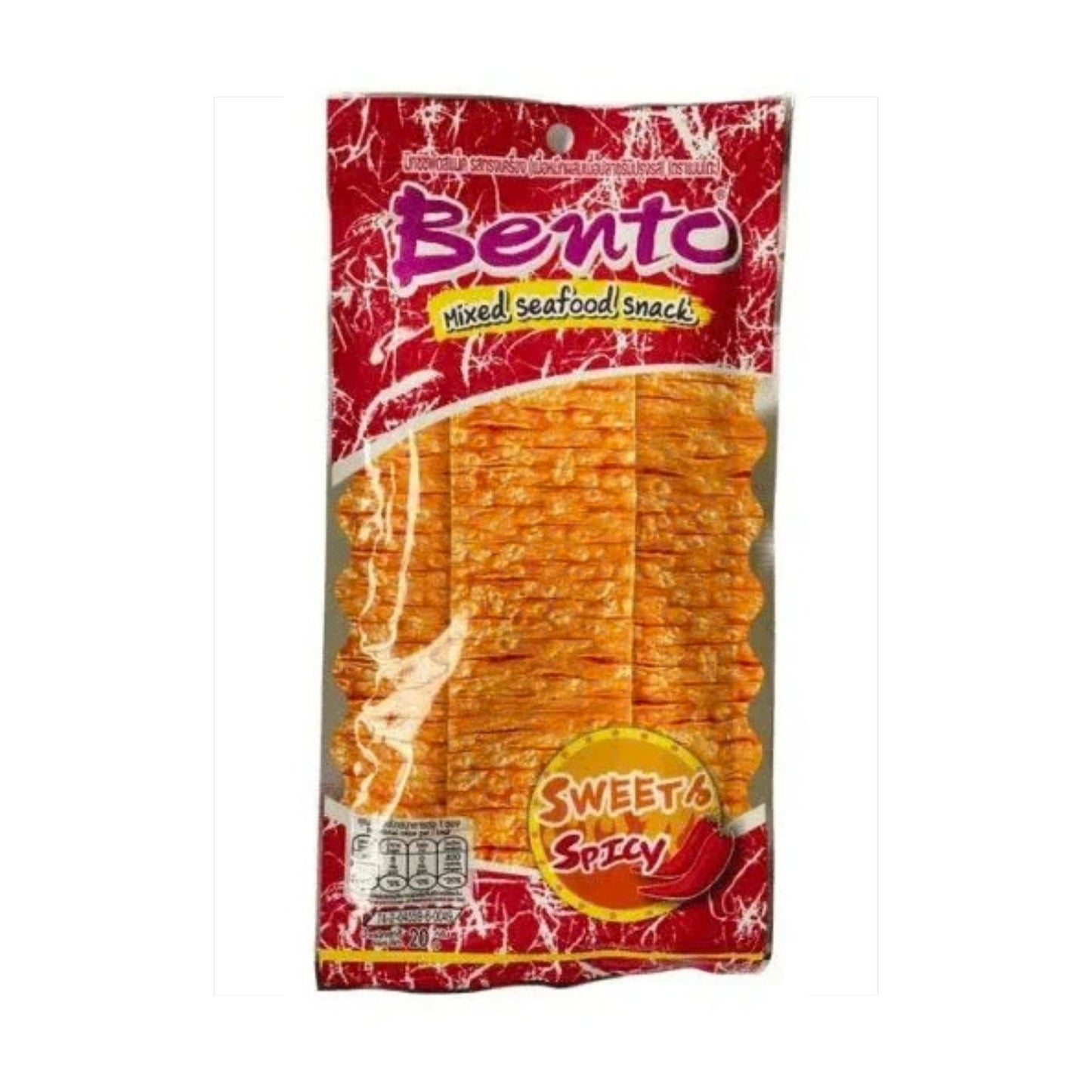 Bento Dried Seafood Mix Snack Sweet n' Spicy 20g THA