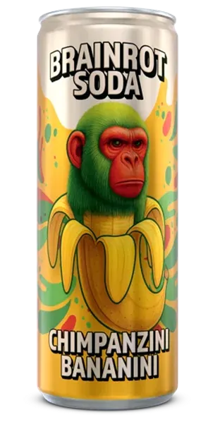 Brainrot Soda Chimpanzini Bananini