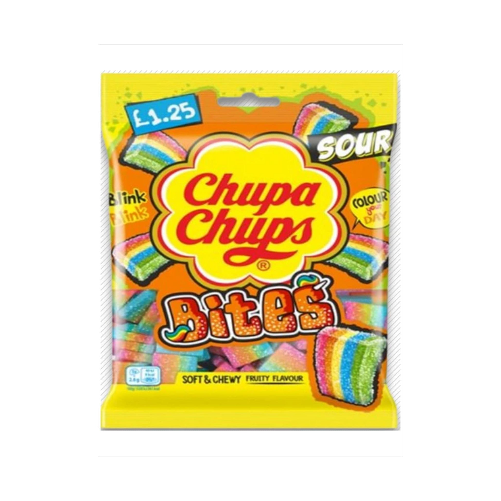Chupa Chups Mini Sour Bites 120g