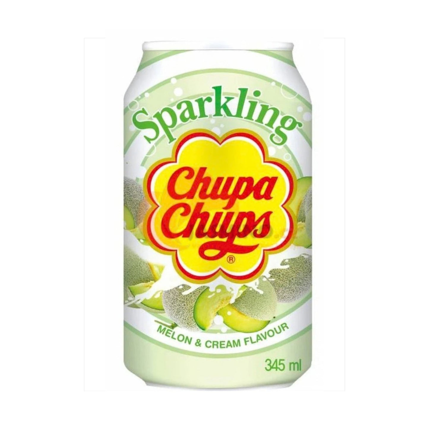 Chupa Chups Soda Watermelon And Cream Flavor 345ml