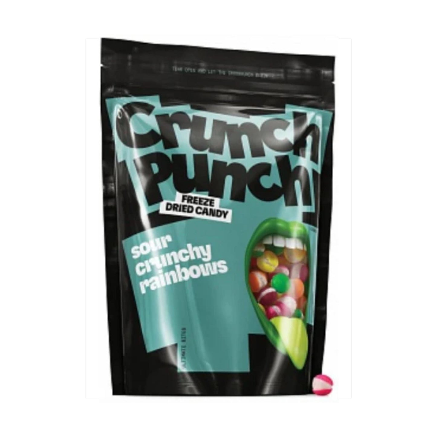 Crunch Punch Sour Crunchy Rainbows 100g