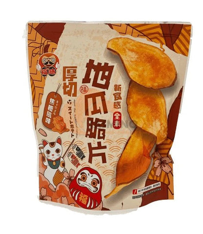 FU WEI Caramel sweet potato chips 140g
