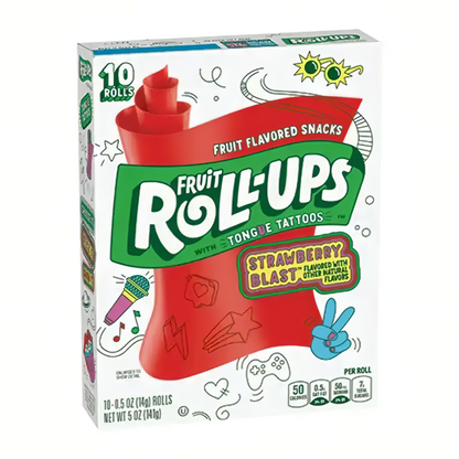 Fruit Roll Ups Strawberry Blast 141g