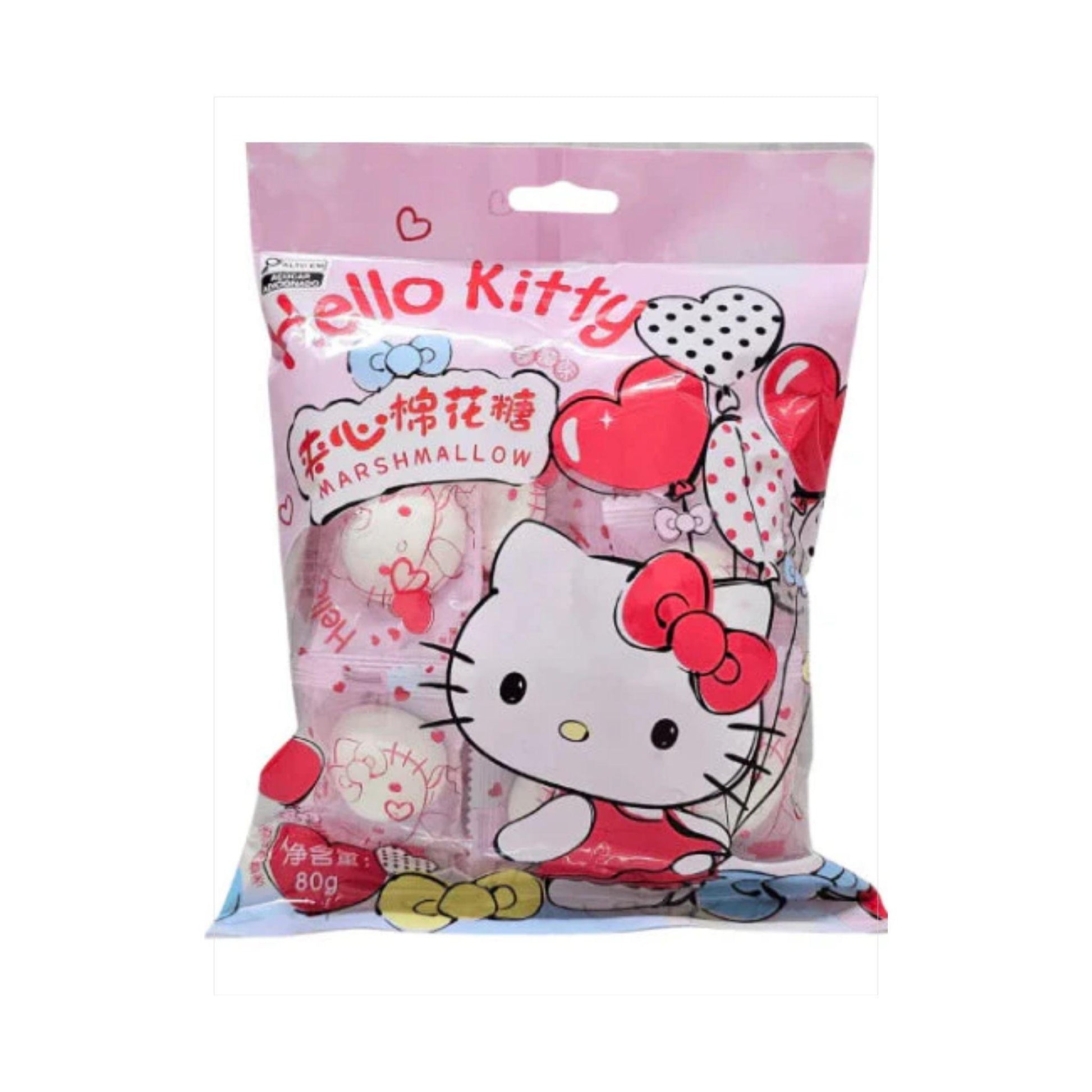HELLO KITTY MARSHMALLOW HEARTS 80G
