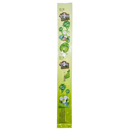 Sour Gummy Strips, Grape Flavor, 24g
