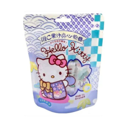 Hello Kitty Sanrio Blueberry Flavor Gummies - 52 grams