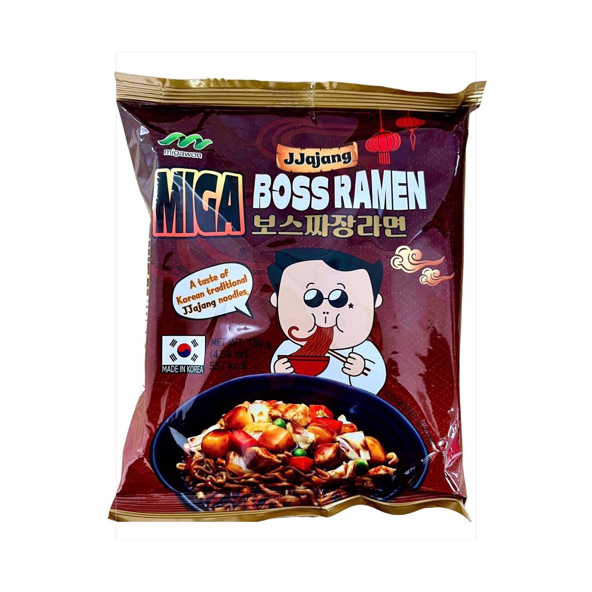 JJajang MIGA Boss Ramen 130g KR