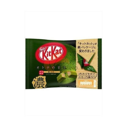 Japanese KitKat Mini Matcha with Green Tea 10 pieces 116 g Nestlé Japan
