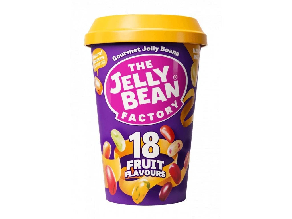 Jelly Bean Factory 18 fruit flavours - jelly beans cup 200g