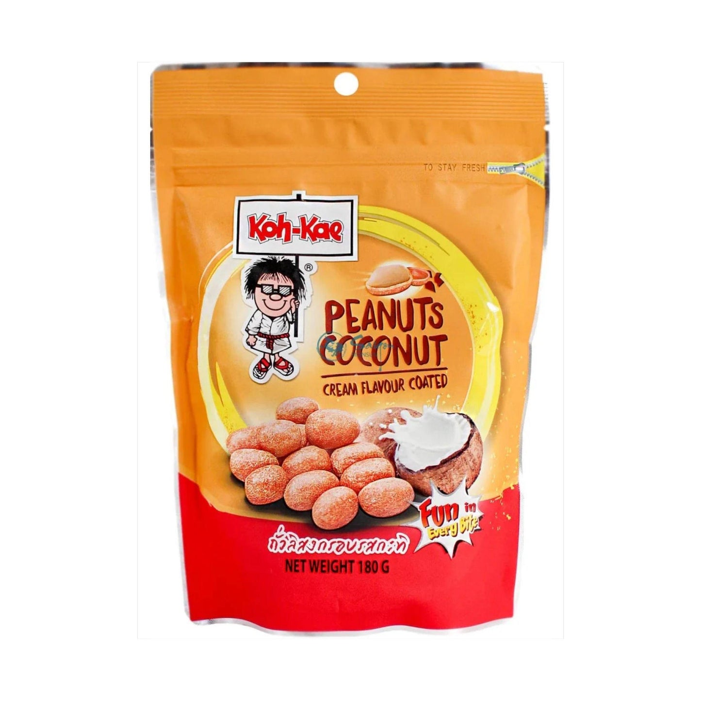 Koh-Kae Peanuts Coconut 180g
