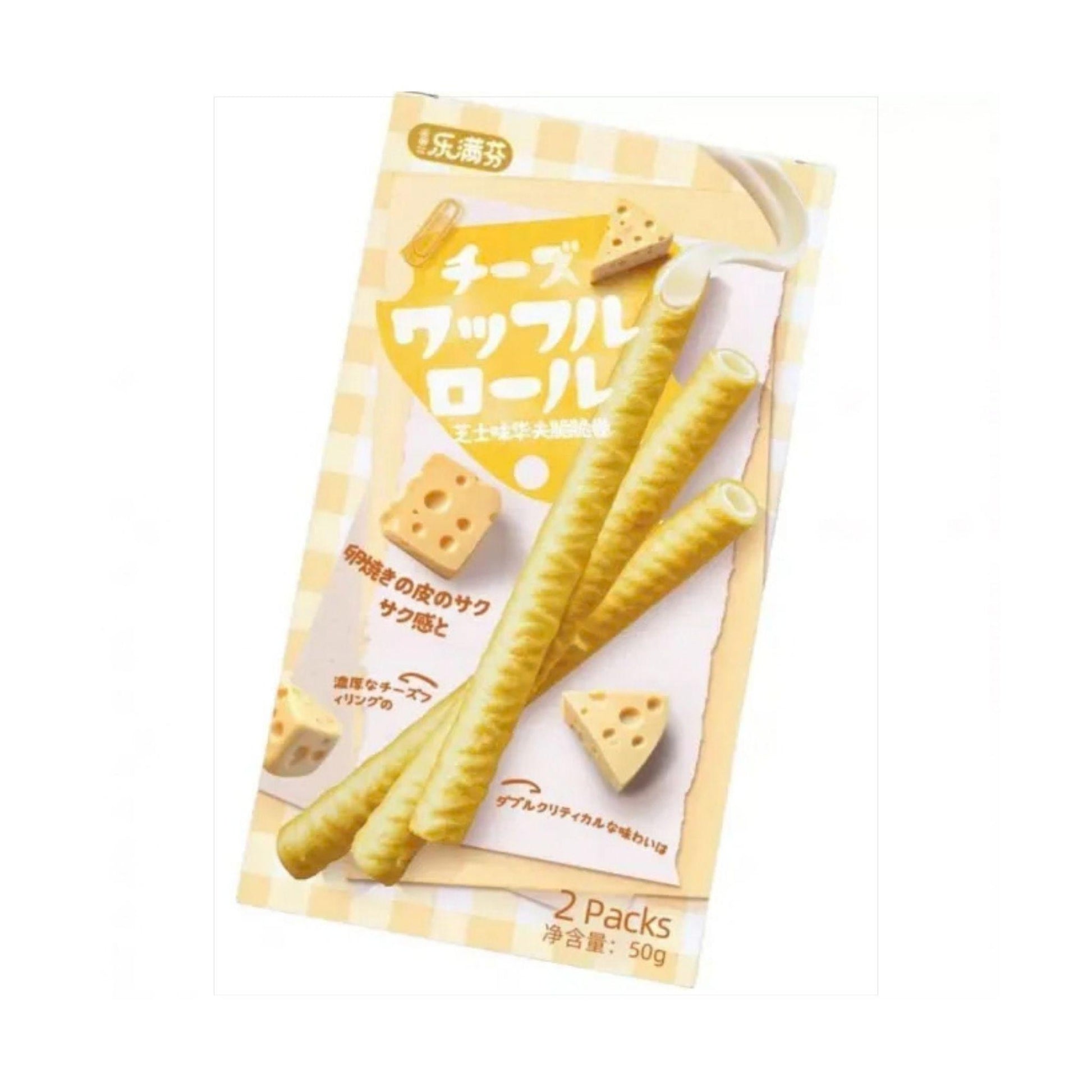 LEMANFEN Sea Salt Cheese Flavour Waffle Roll