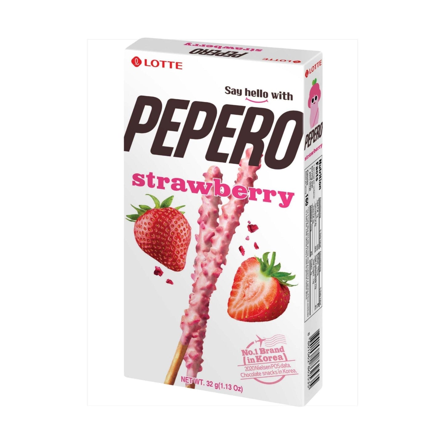 Lotte Pepero Jahoda 32g
