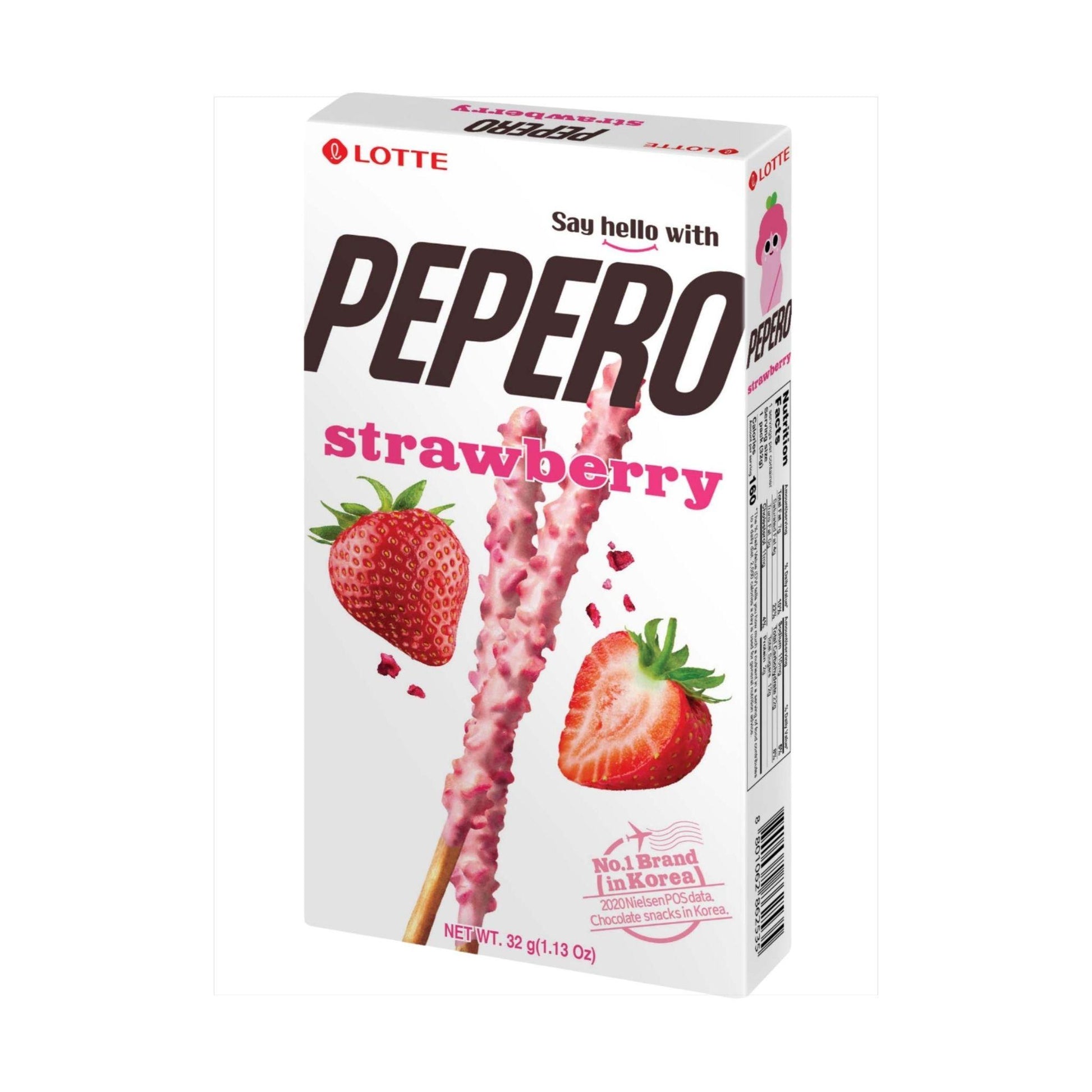 Lotte Pepero Jahoda 32g