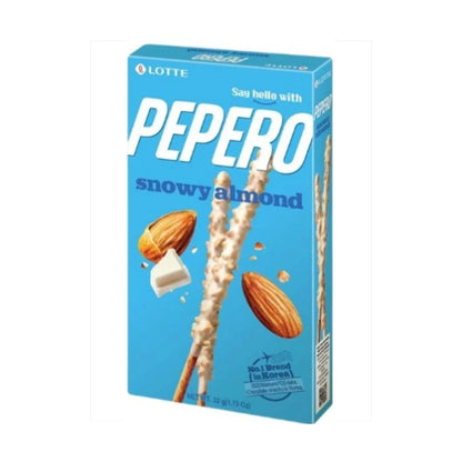 Lotte Pepero Snowy Almond 32g KOR