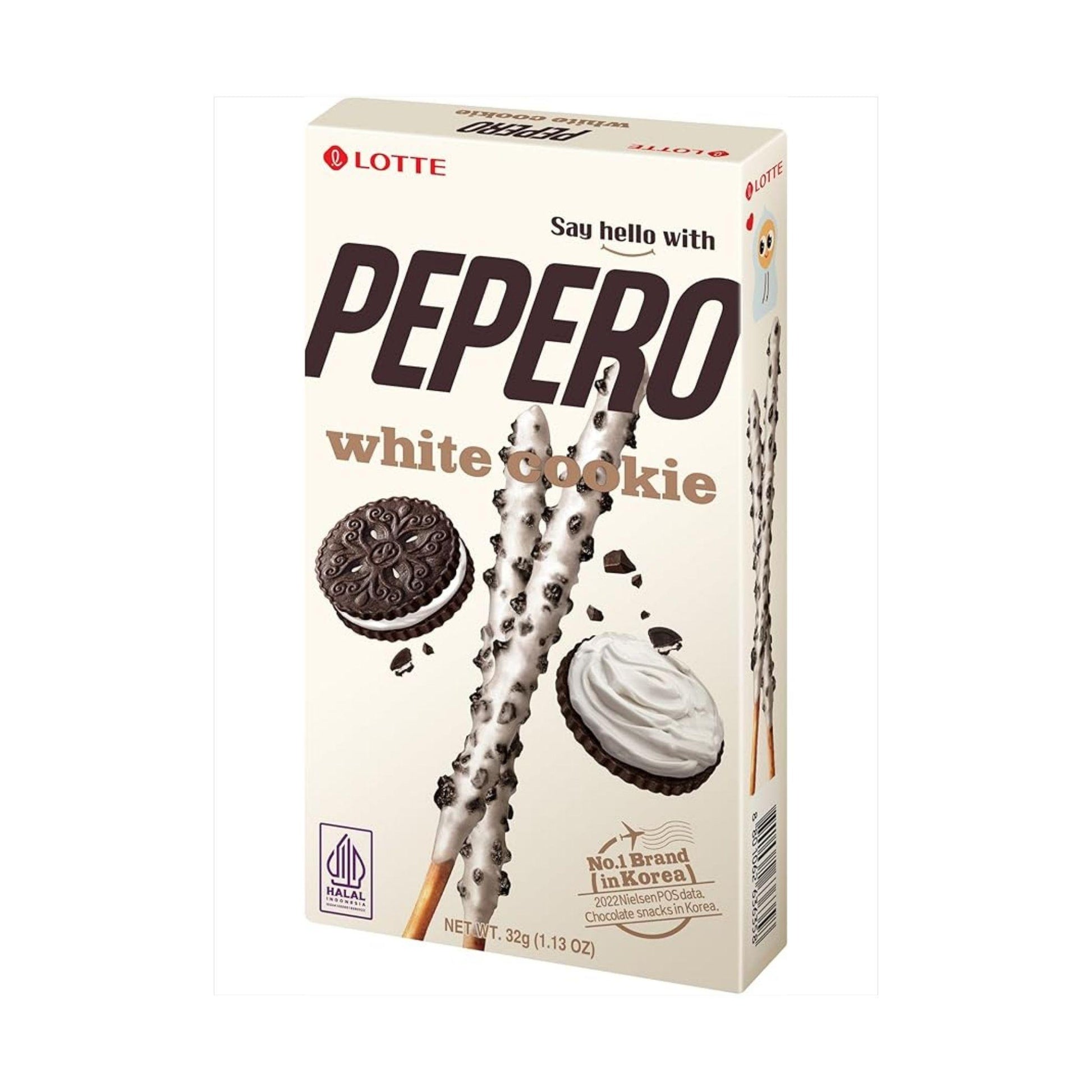 Lotte Pepero White Cookie 32g