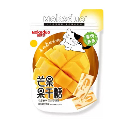 MOKEDUO Dried Nougat Mango Candy 88g CN