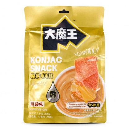 Mowon Konjac Snack Sesame Paste Bag 206g