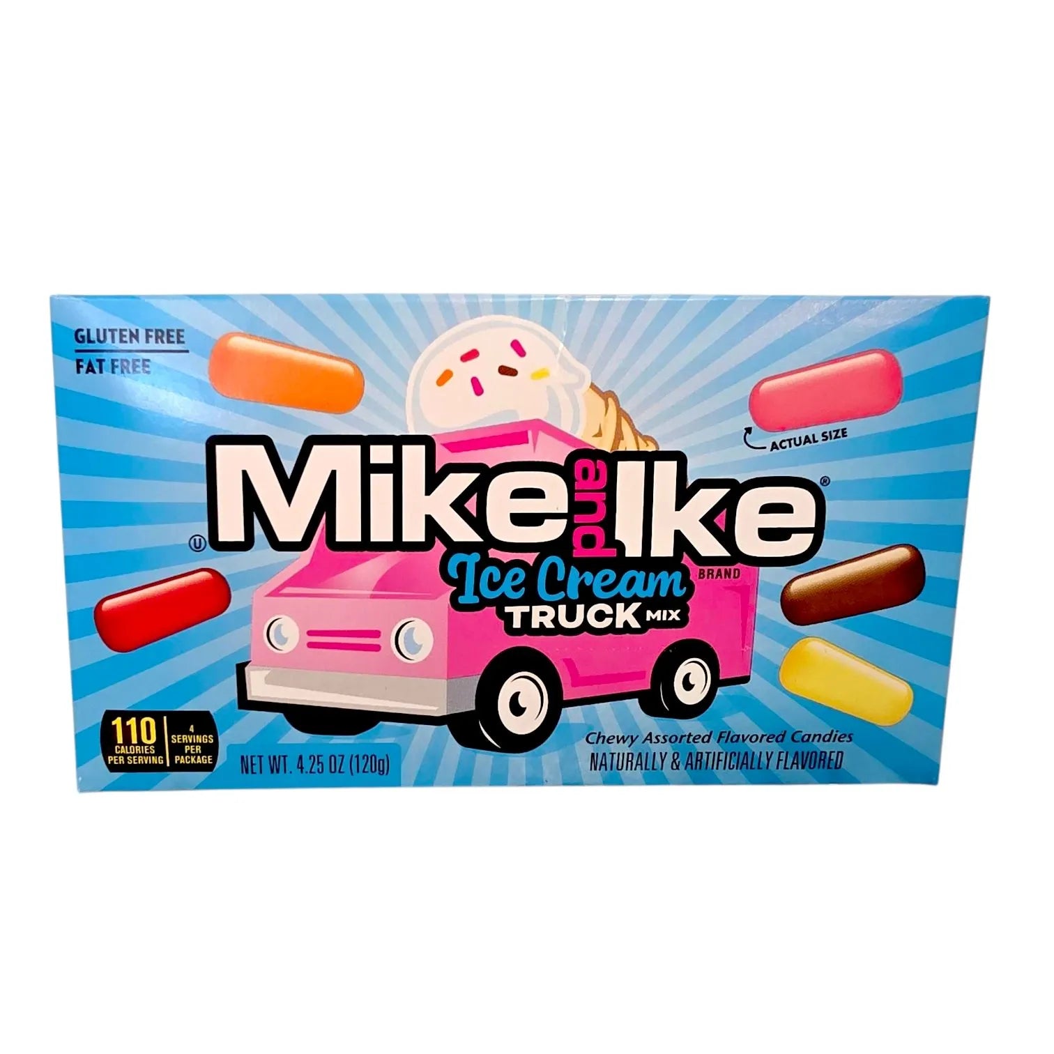 Mike and Ike – Ice Cream Truck Mix – 120g