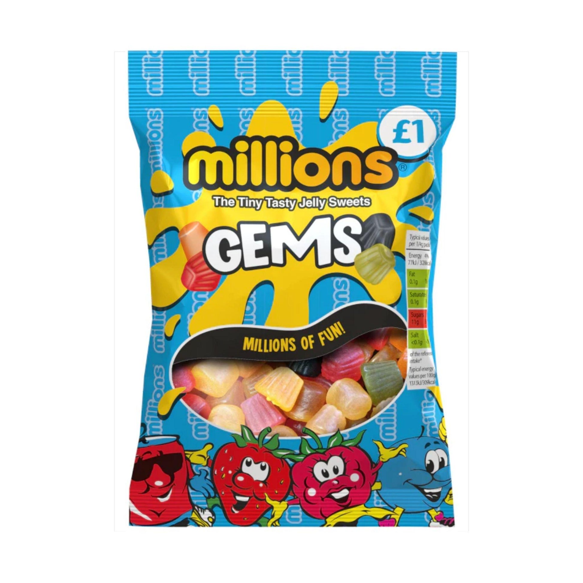 Millions Gems 120g [UK]