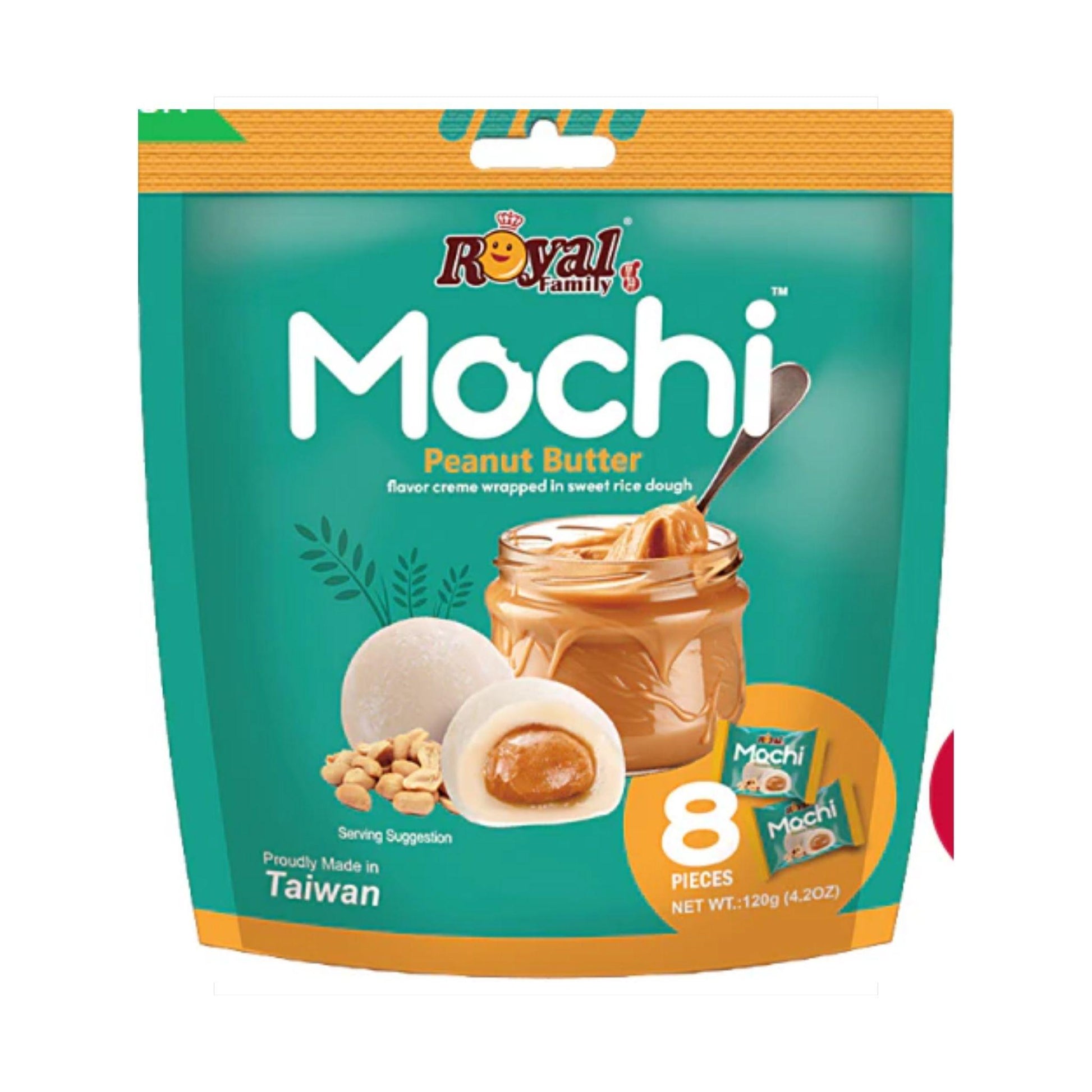 Royal Family Mochi Peanut Butter 120g