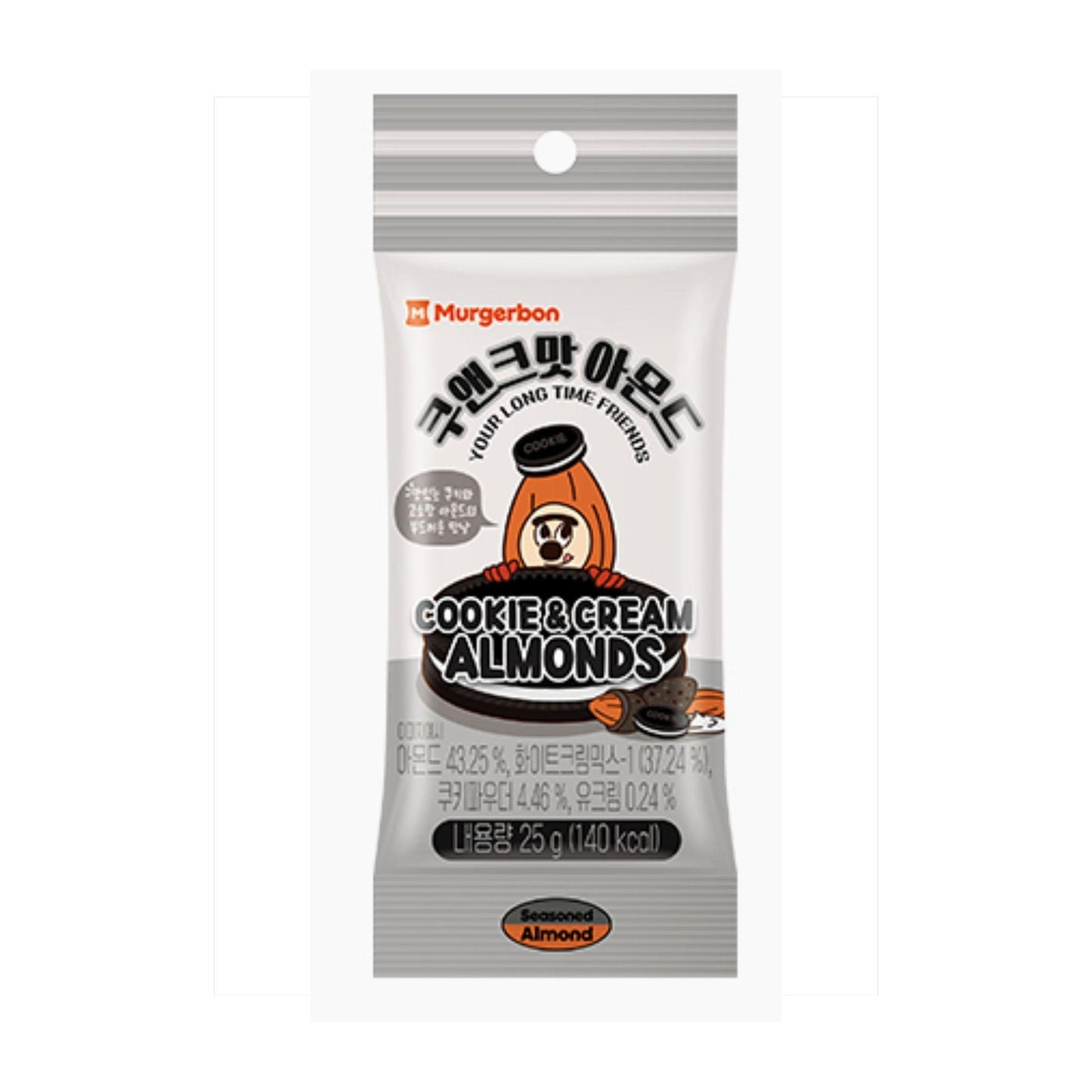 Murgerbon Cookie & Cream Almond 25g KR