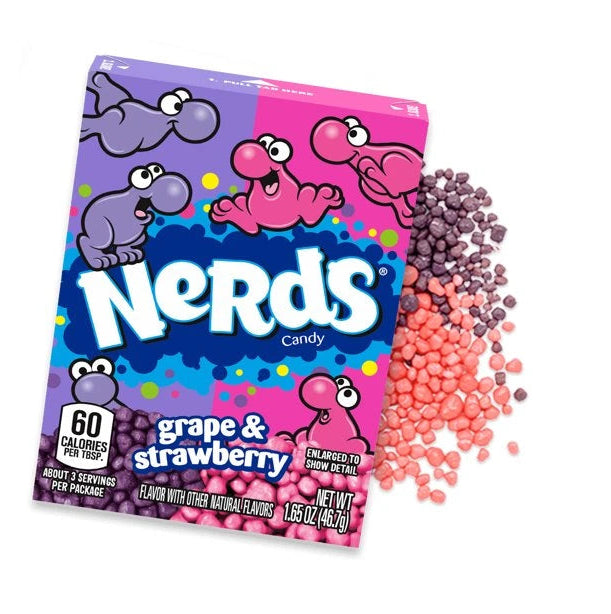 Nerds Strawberry & Grape 46,7g (USA)
