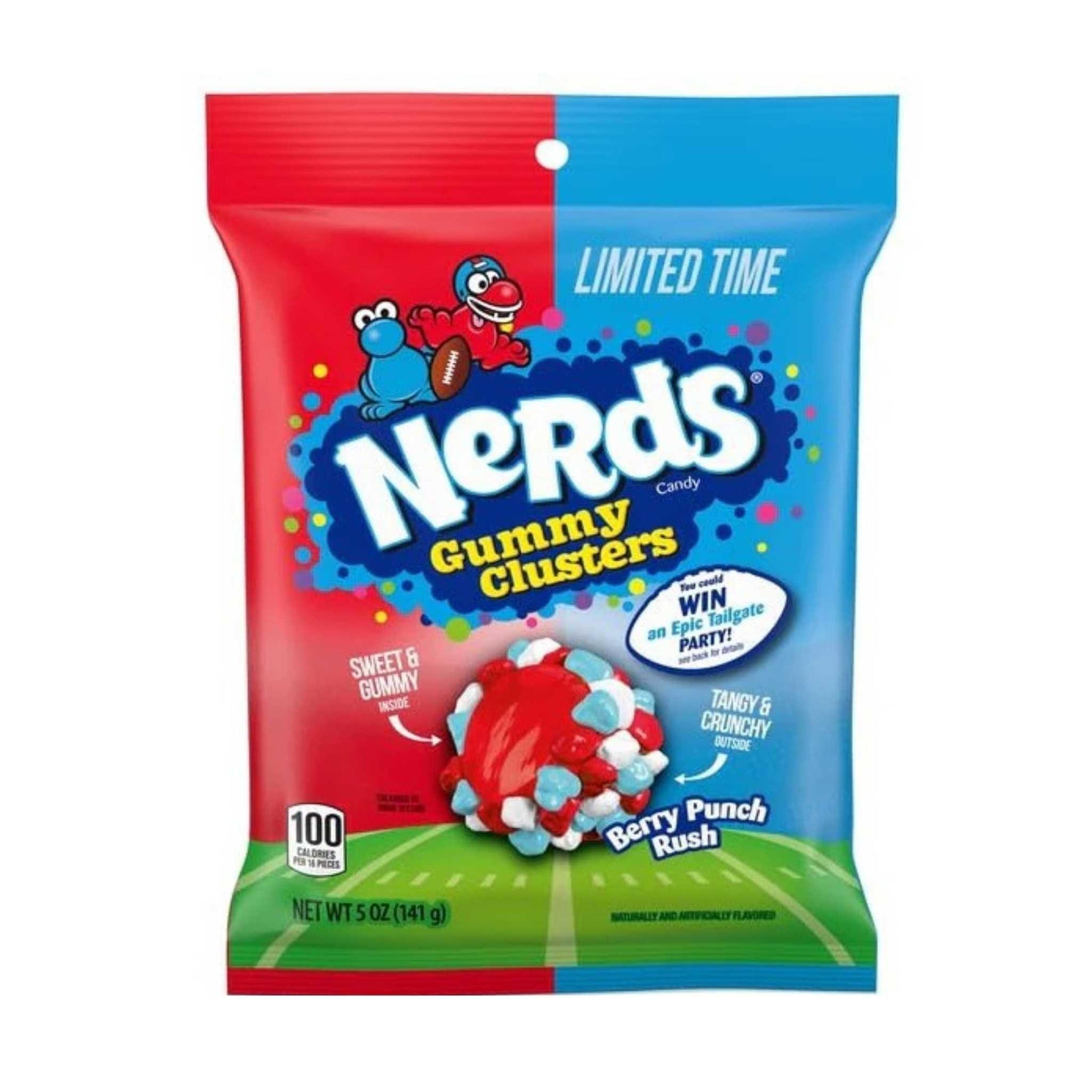 Nerds, Candy, Berry Punch Rush Gummy Clusters